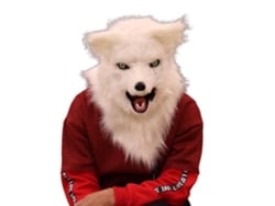 Máscara Facial De Peluche Para Halloween Con Boca Móvil, Accesorios Para Cosplay Y Carnaval, Para Adultos Y Adolescentes.
