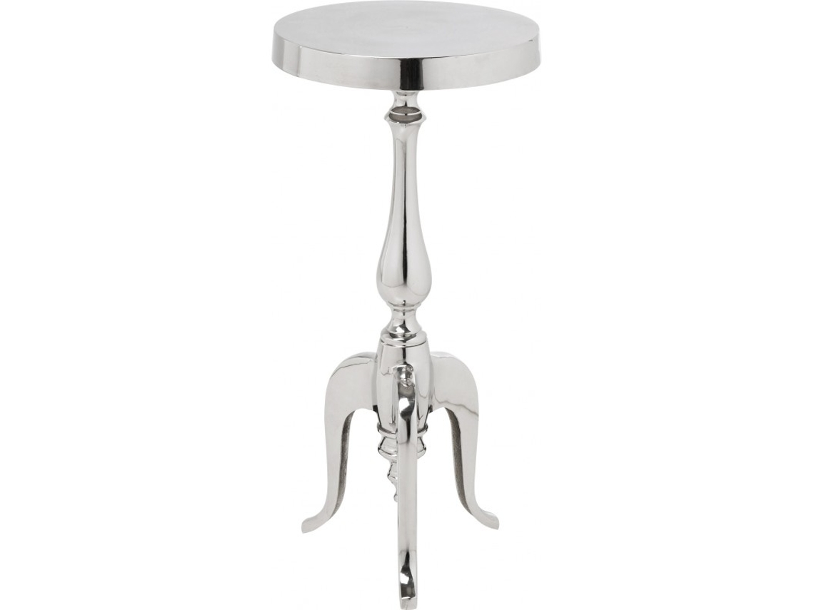 Mesa Auxiliar Barocco Alu Ø 27 cm