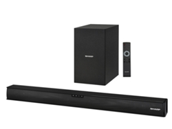 Barra de sonido SHARP HT-SBW182 (2.1 - 160 W - Subwoofer Inalámbrico)