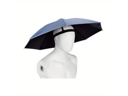 Protección | Hogar - Paraguas Plegable Con Forma De Sombrero Presenta Un Estampado De Hojas De Roble Y Combina Protección Contra El Viento C