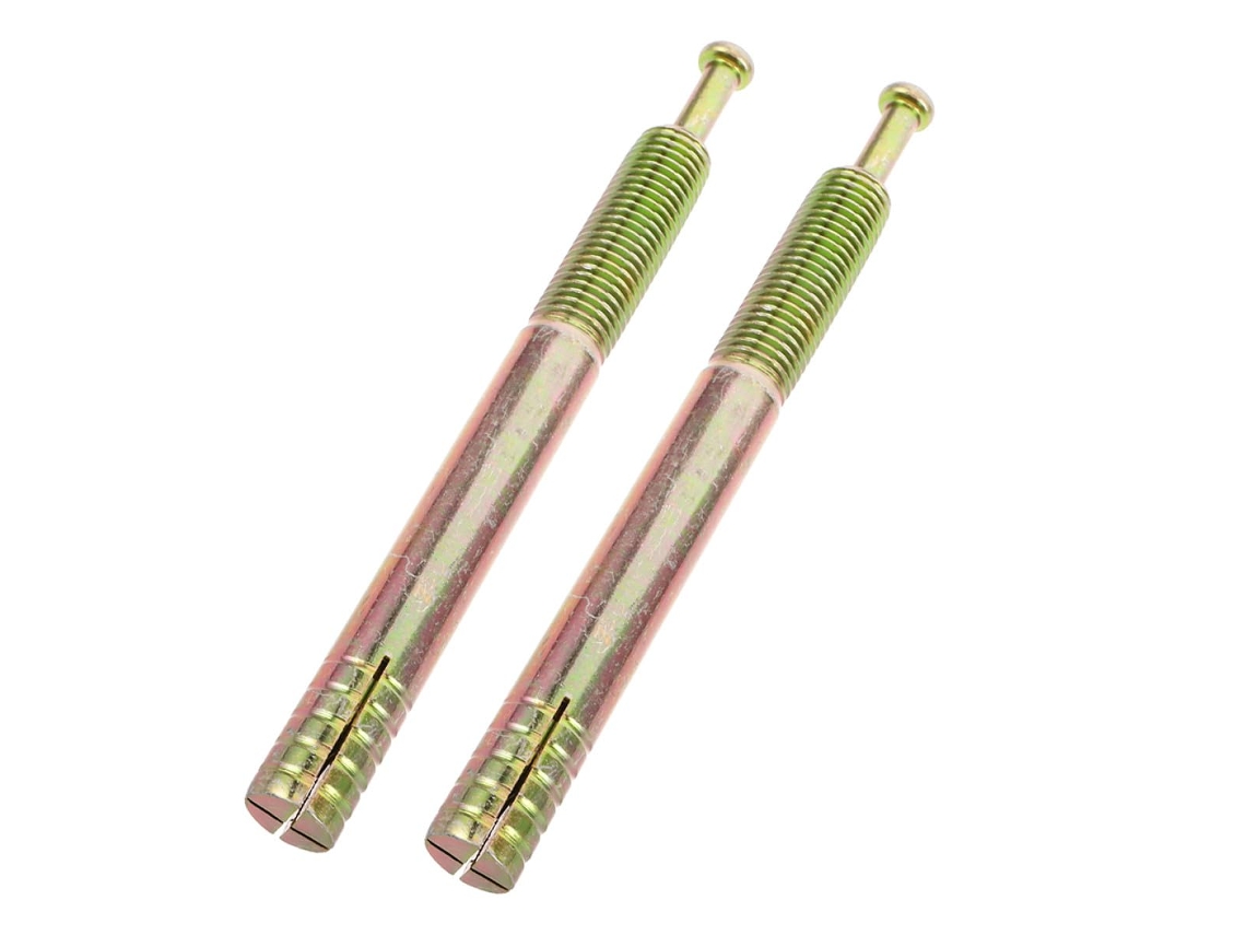 2 Pernos De Expansión Metálicos De 14 X 150 Mm Para Elevador De Automóviles