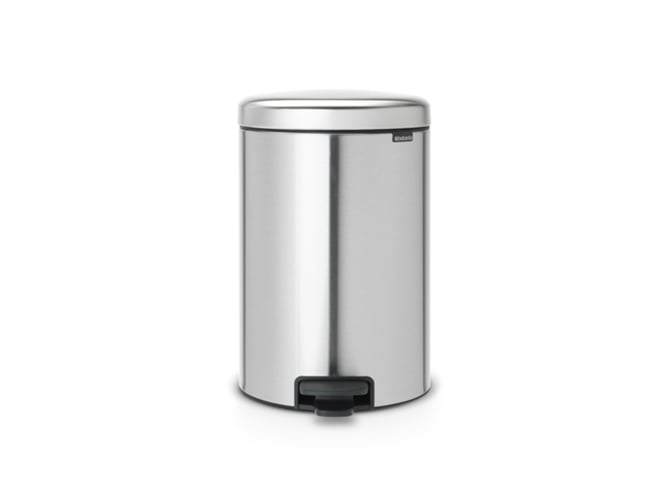 Cubo de Basura BRABANTIA Newicon (20 l - Plateado)