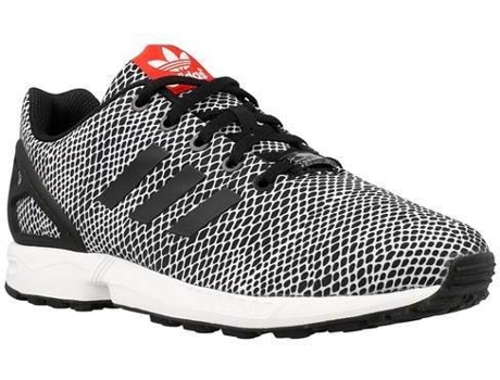Zapatillas ADIDAS ZX Flux K Niños (35.5 - Blanco y Negro)