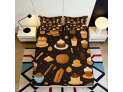 Microfibra Estampado Microfibra Diseño Almohada Juego Color 200x25cm