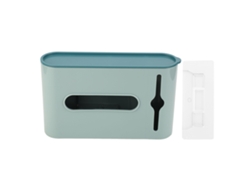 Dispensador De Bolsas De Compras Con Ventana Visible Tapa Airtight Organizador De Bolsas Plásticas Para Cocina Dormitorio Verde