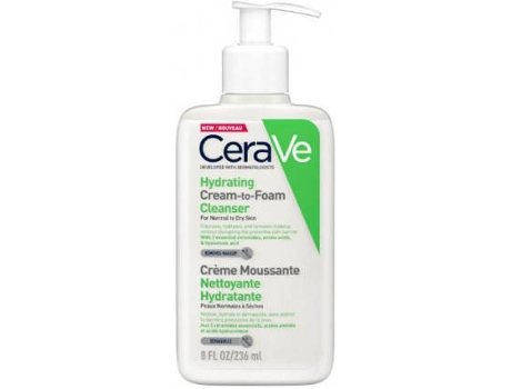 Crema de Limpieza CERAVE Cream To Foam Cleanser (236ml)