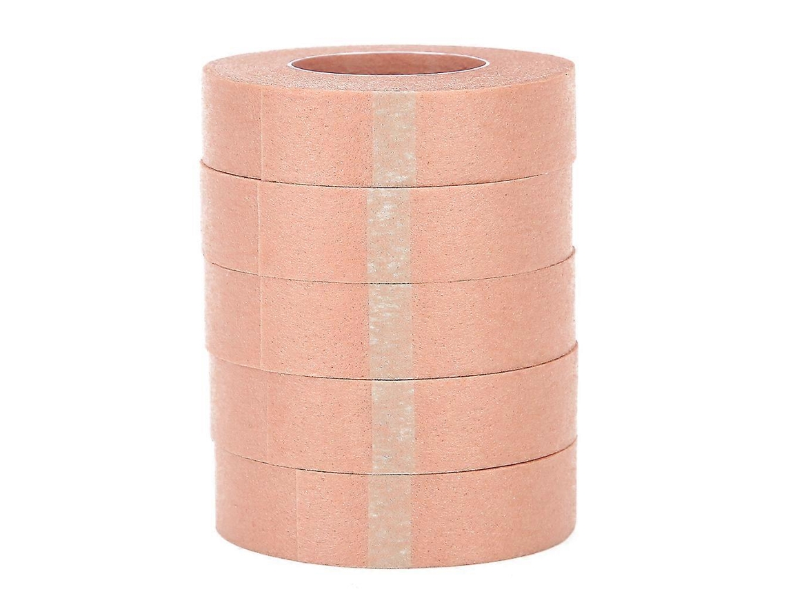 Kit de 5 cintas adhesivas para extensiones de pestañas en tela no tejida. Rosewell (1,25 cm)