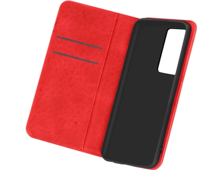 Carcasa Oppo A54 5G AVIZAR Función Soporte Rojo