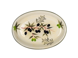 Plato Llano SIGNES GRIMALT Olive Dolomita 28x4,5x39 cm