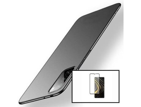Kit Funda y Protector Xiaomi Redmi 9T PHONECARE Negro