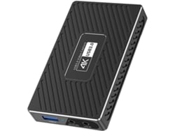 Tarjeta De Captura De Vídeo Usb 3.0 4k Hd Para Transmisión En Directo Y Grabación Con Entrada De Línea Y Micrófono.