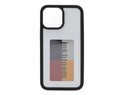 Capa De Celular Inteligente De Projeção Nfc Com Tela De Tinta Colorida Para Ios 13 Pro Max Preto