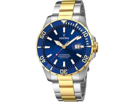 Reloj FESTINA Hombre (Acero - Dorado)