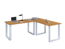 Escritorio de oficina en forma de U 130x130x50 Vcm