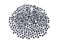 1000 Ojos Móviles Autoadhesivos Para Manualidades De Bricolaje De 6 Mm
