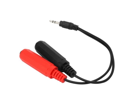 HURRISE Cable de Audio 3 3 5 Mm Macho a 6 35 Mm Hembra Cable de Audio Convertidor de Cable de Audio Estable para Altavoces