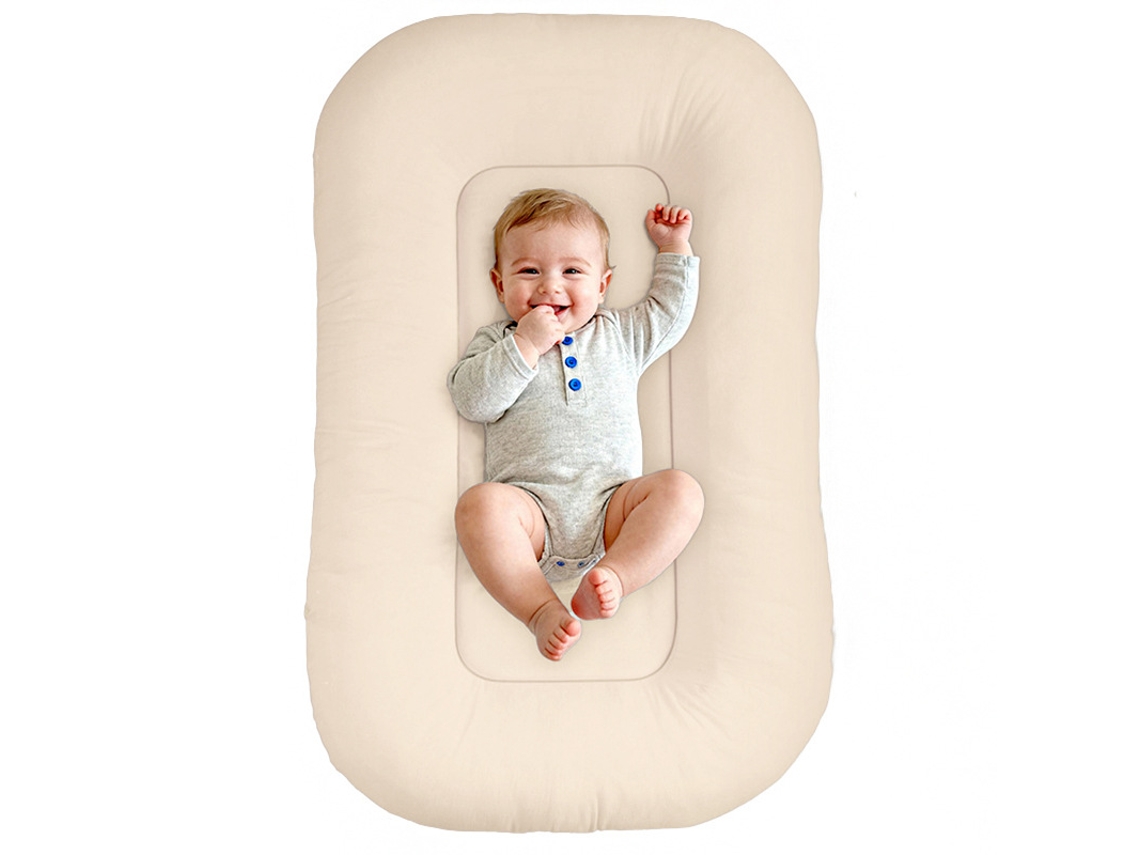 Nido Para Bebé Chrui 0-24 Meses Algodón Transpirable Portátil 90x50cm (azul)