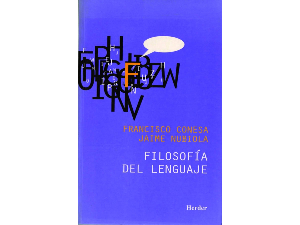 Libro Filosofia Del Lenguaje de Francisco Conesa (Español)
