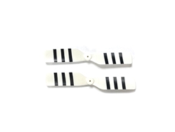 Black2pcs Rc Era C032 Uh-1 Rc Helicopter Spare Parts Tail Blades