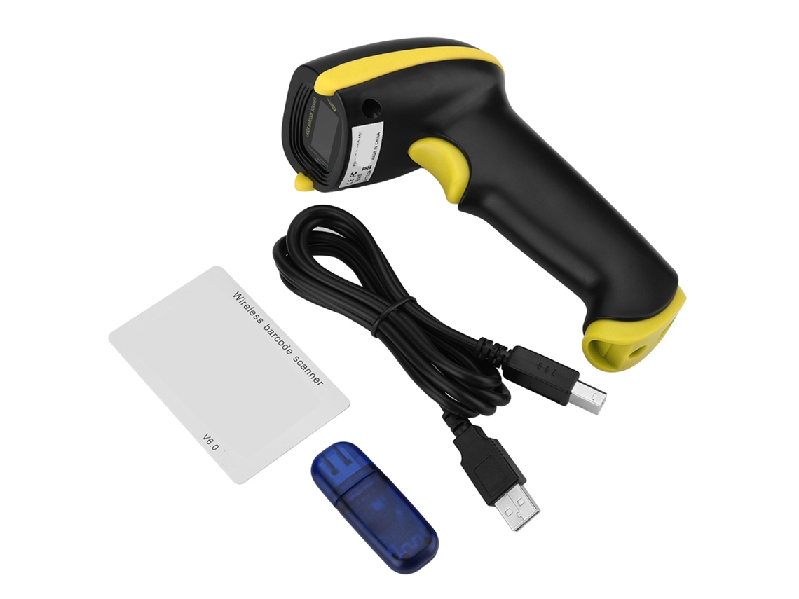 Escáner de código de barras inalámbrico Bluetooth compatible con iOS, Android y Windows