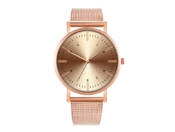 Reloj De Moda Para Hombre Y Mujer Con Correa De Malla, Esfera Redonda, Cuarzo, Para Parejas.