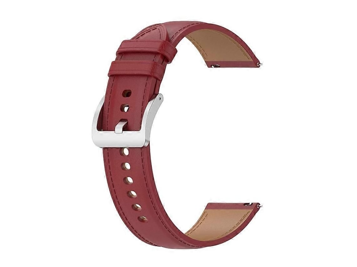 Pulseira Ajustável Para Smartwatch Gxy Watch 5, Em Couro Respirável.