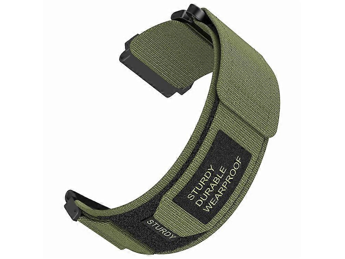 Correa deportiva de nailon para Huami Amazfit T Rex Ultra compatible con relojes con diseño de cinta mágica Facpoet