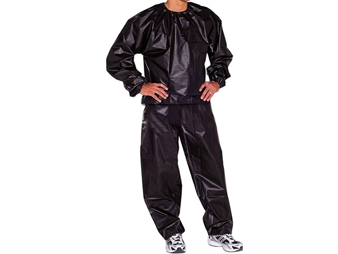 Traje De Sauna Para Fitness, Pérdida De Peso, Pvc, Antiarañazos, Transpiración Corporal, Traje De Gimnasio Para Hombre Y Mujer.