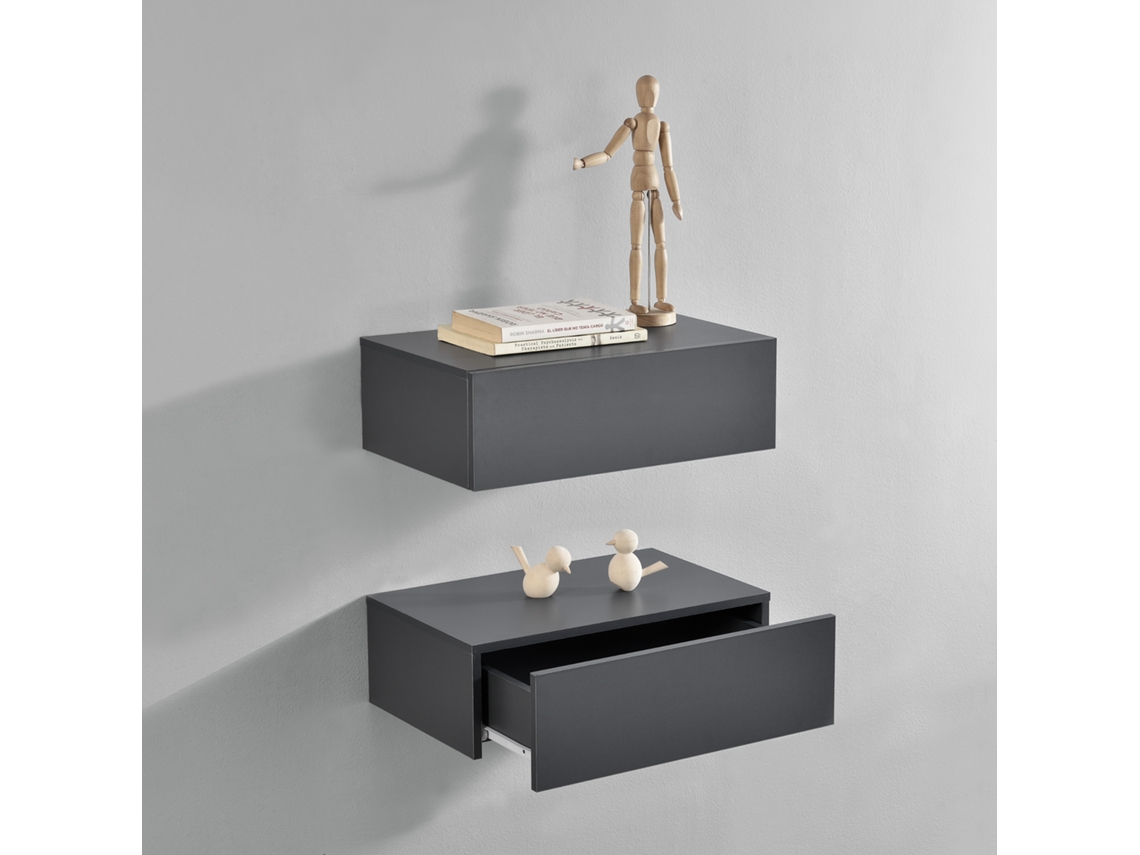 Estante de Pared [EN.CASA] Oslo (46x30x15cm - Tablero Aglomerado)