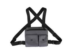 Bolso Bandolera Unisex Para El Pecho, Ideal Para Deportes Al Aire Libre Y Viajes, Con Compartimentos.