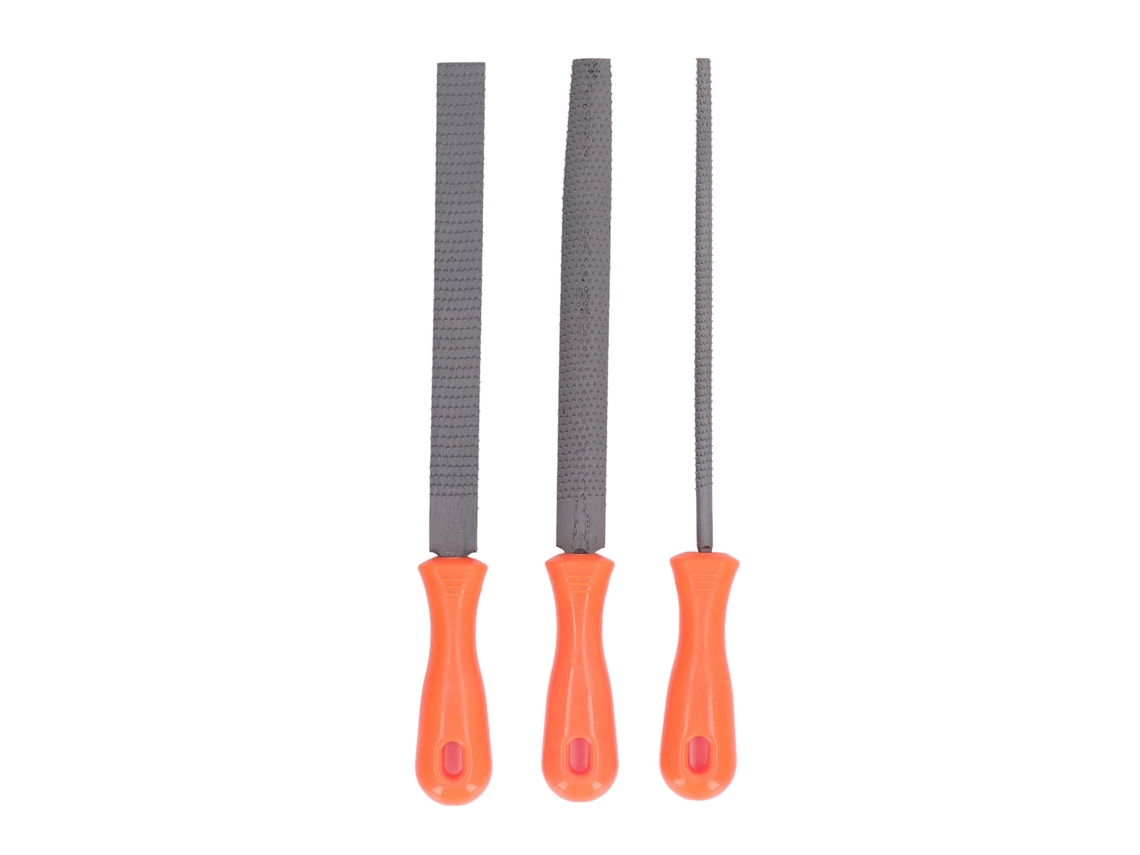 Juego De 3 Limas De Acero Para Lijar Madera, Herramientas Manuales Para Carpintería.