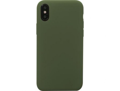 Funda para iPhone XS BIGBEN CONNECTED Silicona Naranja