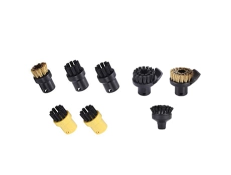 cepillos de repuesto para Limpiador de vapor Karcher Sc1/Sc2/Sc3/Sc4/Sc5 y 5 piezas, boquilla de cepillo de nailon y latón para muñeca limpia