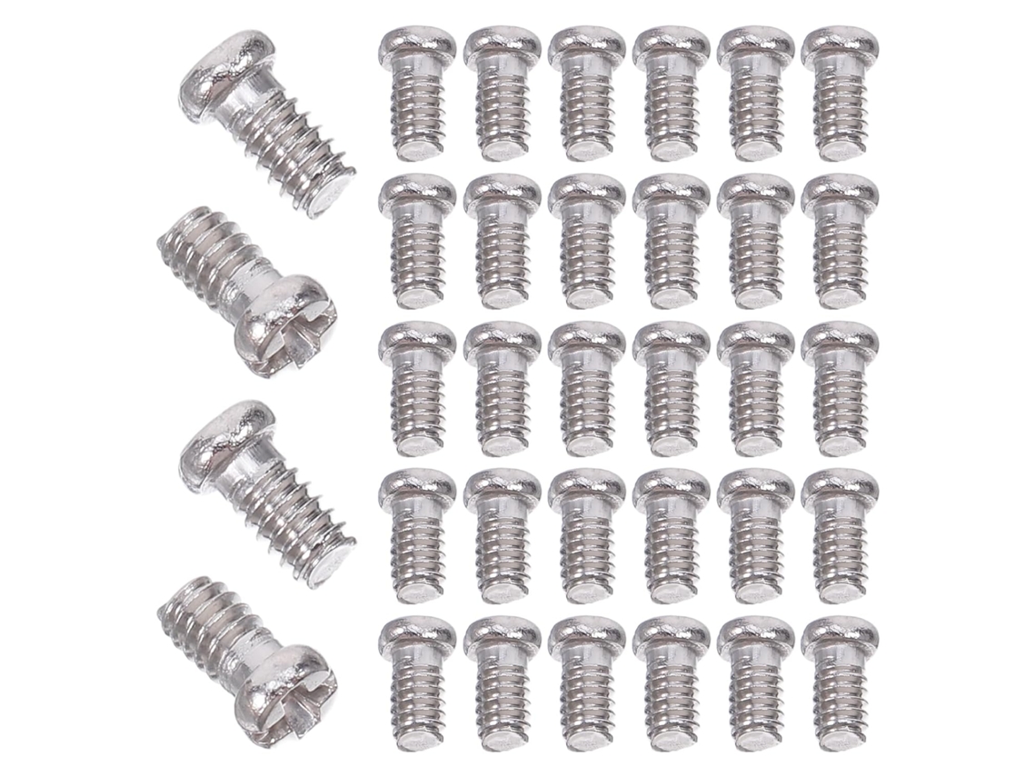 10000piezas Reparación Gafas Tornillos Dorados Tornillos