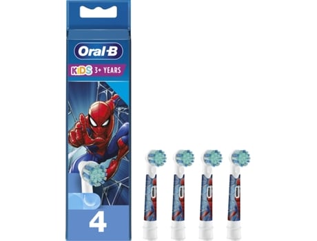 Recambio de Cepillo Eléctrico ORAL B Kids Spider Man (4 unidades)
