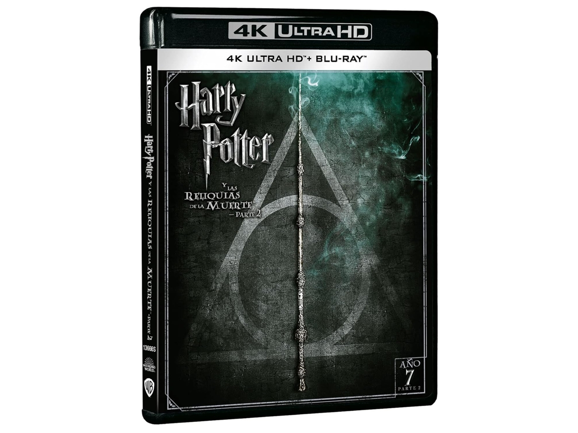 Blu Ray Harry Potter And The Deathly Hallows: Part 2 4K Ultra Hd - Harry Potter 8: Las Reliquias de La Muerte Parte 2