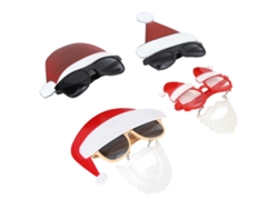 Gafas Navideñas De Papá Noel Para Fiestas De Disfraces, Accesorios De Fotografía, Adultos Y Niños.