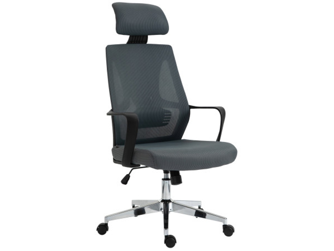 Silla de oficina Kanab (Cinzento) DUDECOR