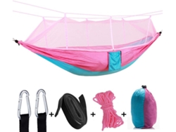 Hamaca Portátil, Ideal Para Acampar Nailon Transpirable Resistente Compacta