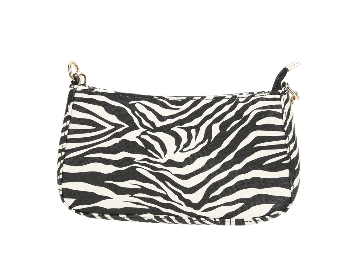 Bolso de hombro para mujer en piel sintética con correa extraíble, bolso de diseño.