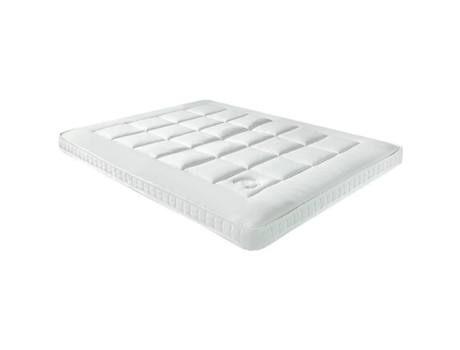 Topper AZNAR Látex Natural Blanc Macio (135X182 cm)