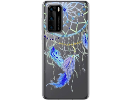 Carcasa Huawei P40 TUMUNDOSMARTPHONE Dibujos Transparente Multicolor