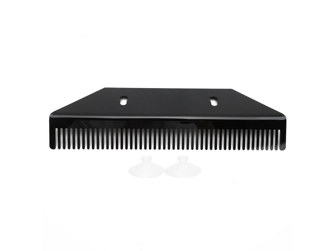 Organizador De Extensiones De Pelo Y Pelucas De Acrílico, Porta Extensiones Negro Para Salones Y Hogar