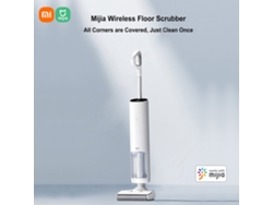 Fregadora de pisos inalámbrica Mijia Innovadora fregadora de pisos tres en uno Cepillo de rodillo Trapeador inteligente Succión y lavado en tiempo real Autolimpieza Grand