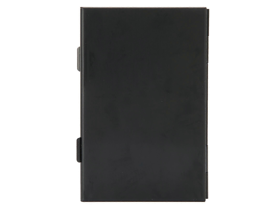 Organizador de joyas multifuncional vintage de dos niveles con cerradura. Hengjian