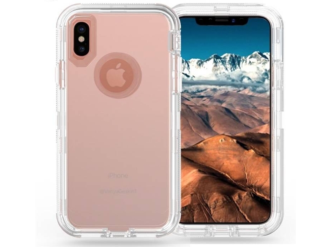 Funda iPhone X WISETONY Bailisheng-115 Blanco