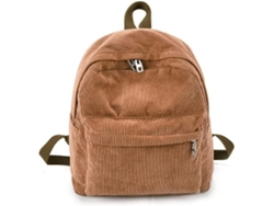Mochila informal de pana para mujer, mochila escolar suave para niños, mochilas de viaje para la universidad, mochilas kawaii para niñas, bolsos pequeños, color caqui Gusshious