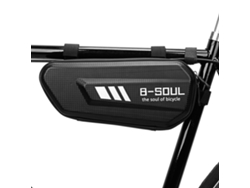 Bolsa Triangular Impermeable Para Bicicleta Con Tapa Rígida Para Cuadro De Bicicleta De Montaña Y Carretera.