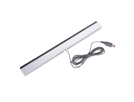 Receptor de señal de Nintendo Wii/WIIU con cable, barra de sensor IR con soporte para TV, monitor, etc.