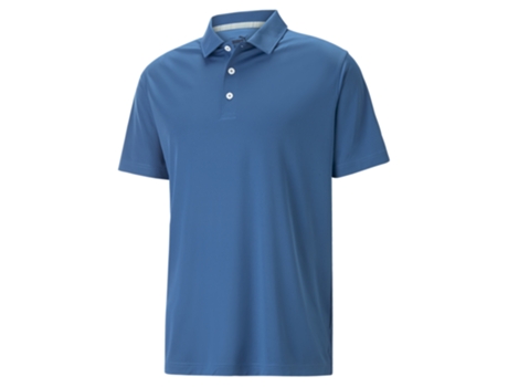 Polos para Hombre de Golf PUMA (M - Azul)